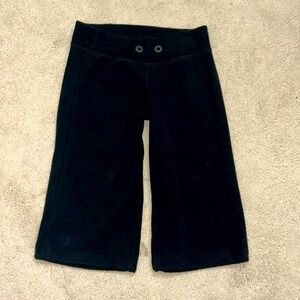 Lululemon Black Crop Flare Terry Pant Black Size 4